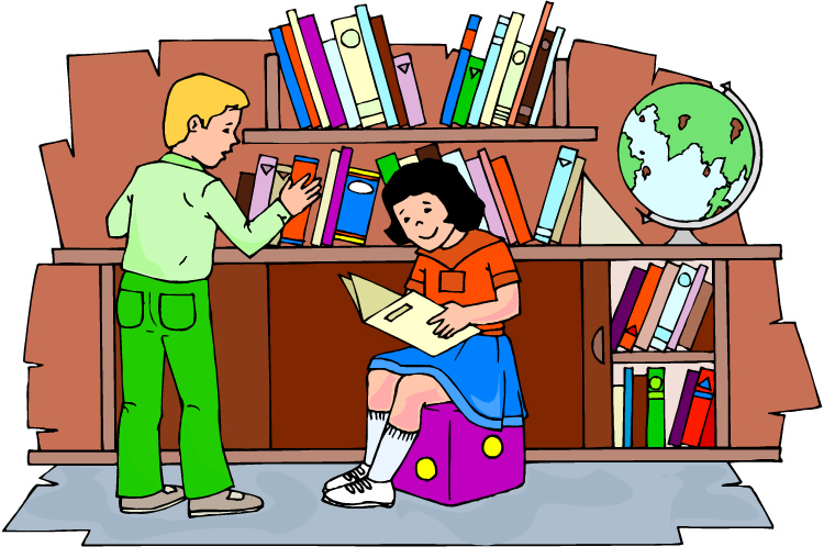 Clipart of library clipart im