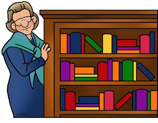 Library free school clip art by phillip martin librarian image