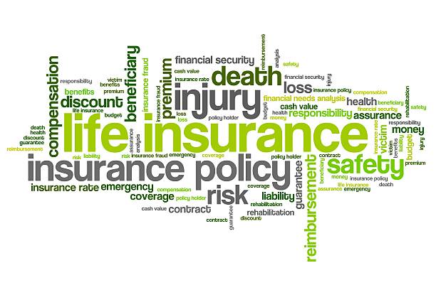 Life insurance vector art illustration