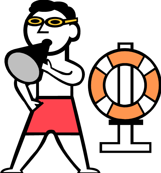 lifeguard clipart