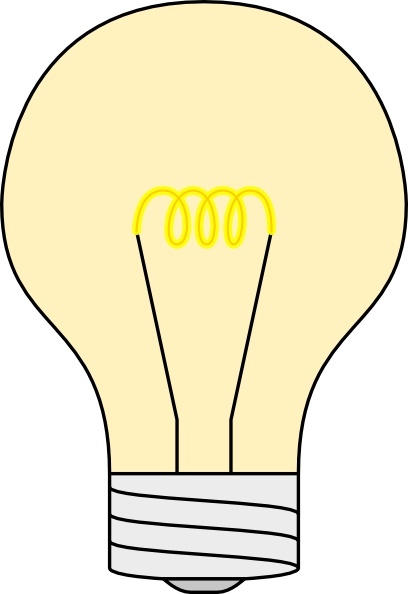 Light Bulb clip art - Clipart Lightbulb