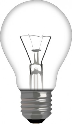 Light Bulb clip art free .