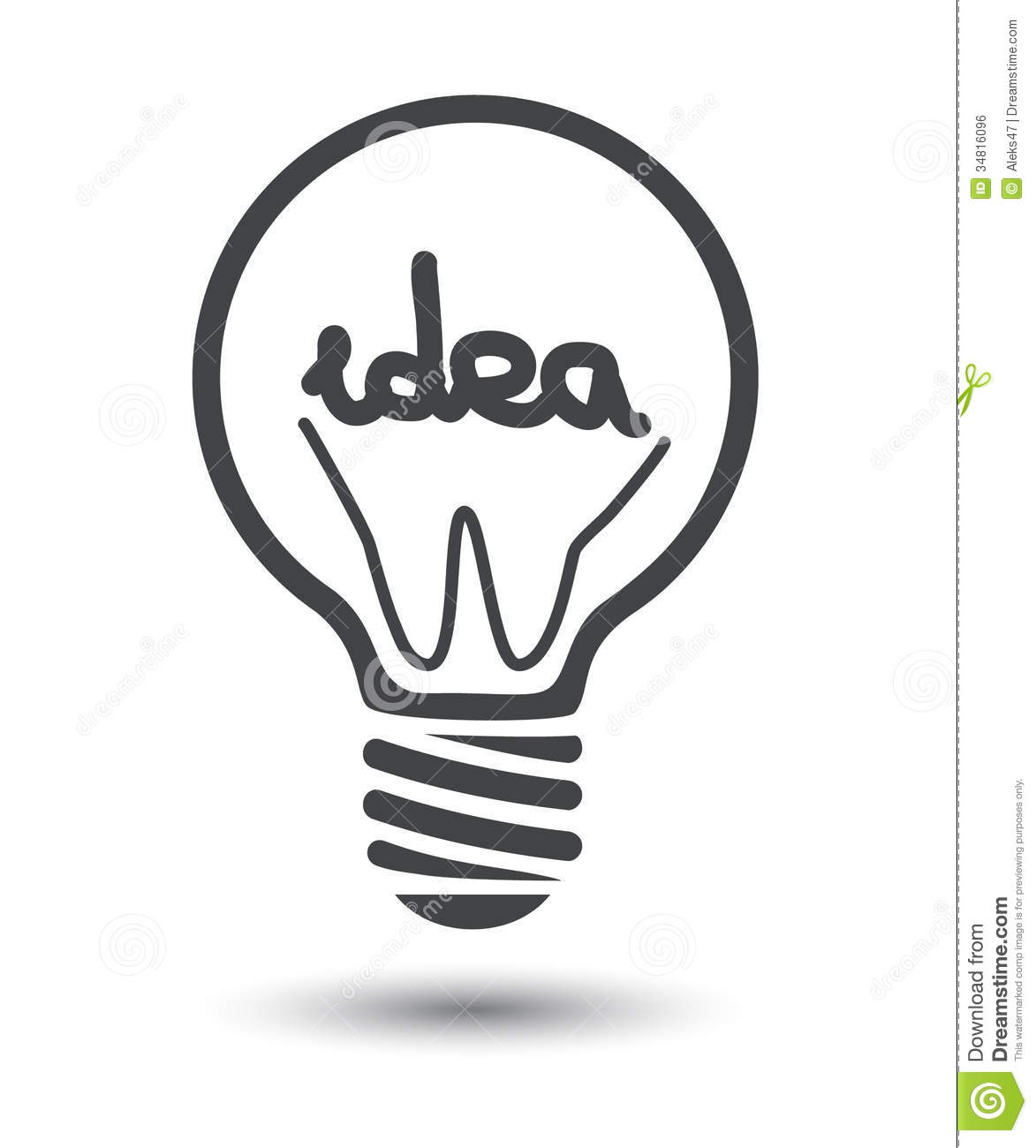 light bulb idea clip art Idea - Light Bulb Idea Clipart