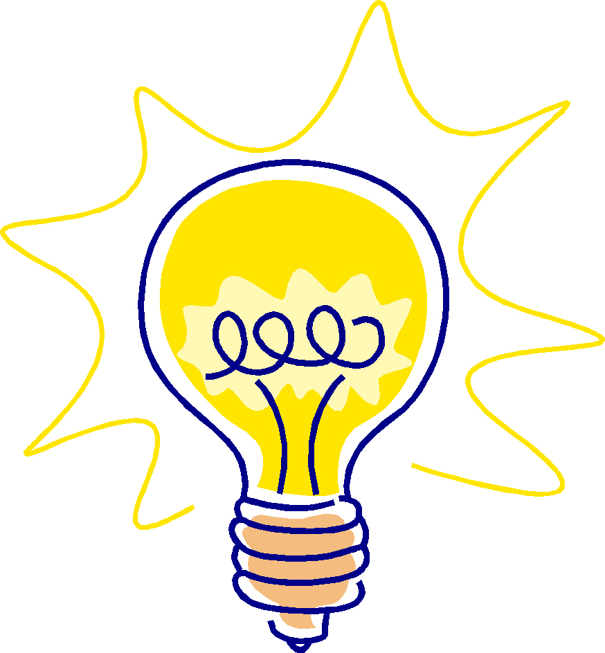 Light Bulb Idea Image Clipart - Light Bulb Idea Clipart