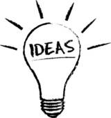 light bulb idea u0026middot;  - Light Bulb Idea Clipart