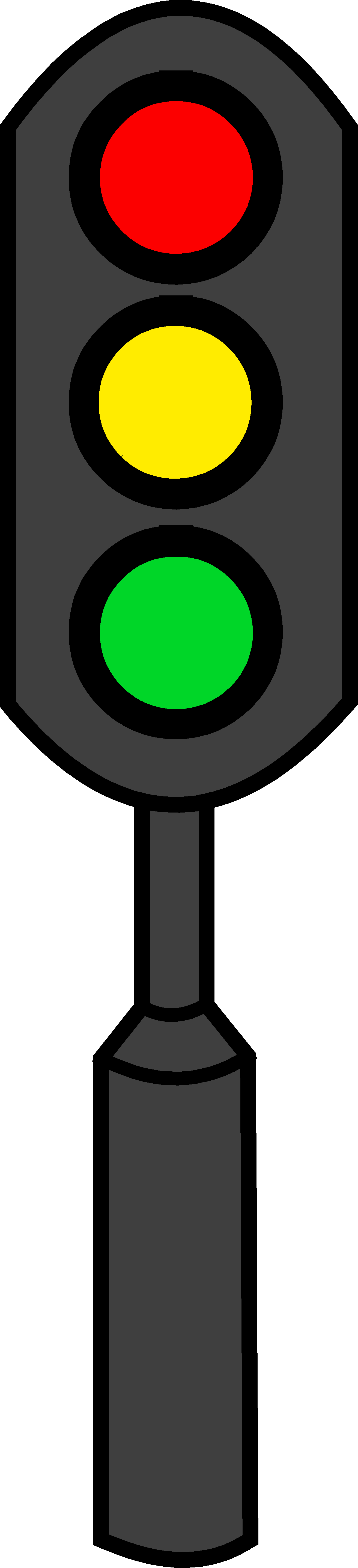 Traffic light sign clipart