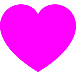 Light Purple Heart Clipart - Purple Heart Clipart