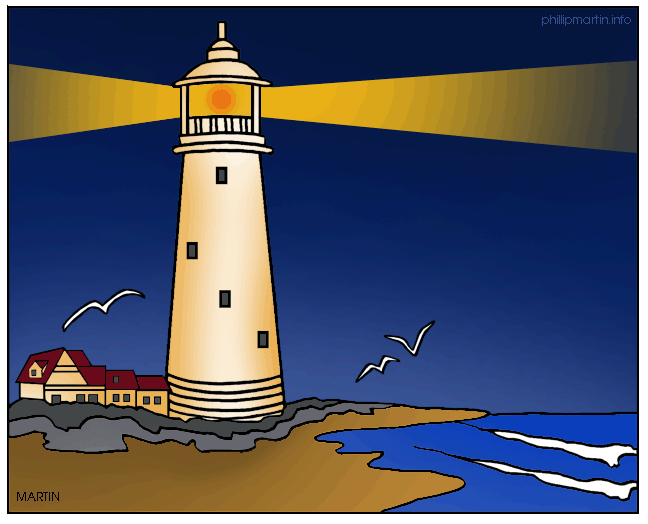 Lighthouse Illustration - Light House Clipart
