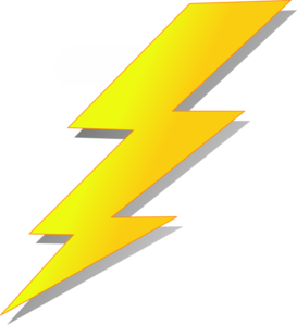 lightning clipart