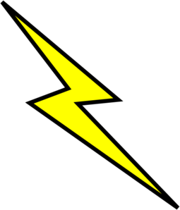 Lightning Bolt Clip Art - Lightening Bolt Clipart