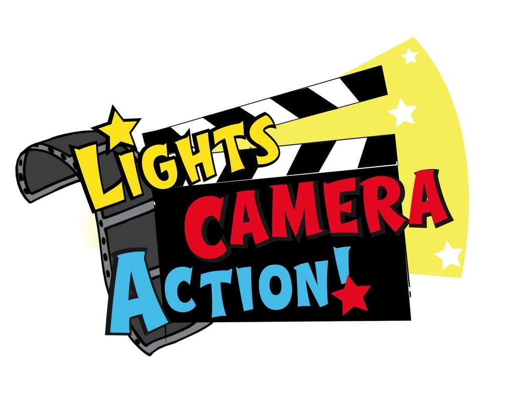 Lights Camera Action Clipart 