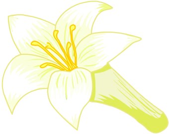 lily clipart - Lily Clip Art