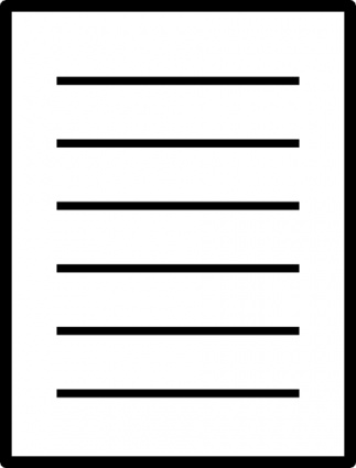 lined paper clipart - Lined Paper Clipart