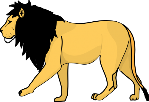 lion clipart. Size: 86 Kb