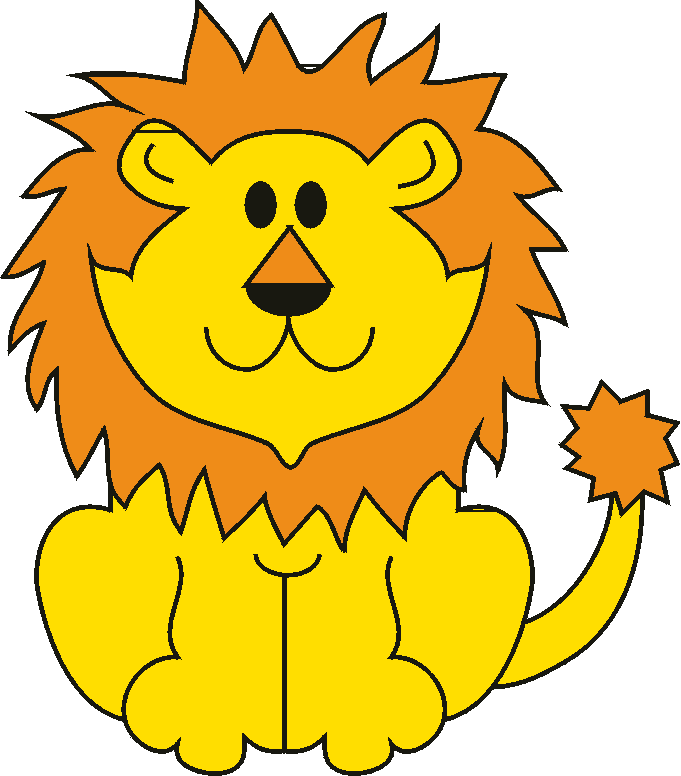 lion clipart. Size: 86 Kb