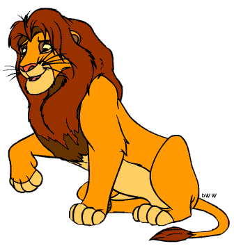Lion clip art Free vector 445