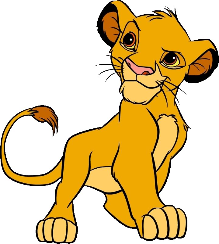 clipart picture of Simba from