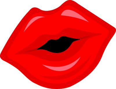 Kissing Lips Clip Art