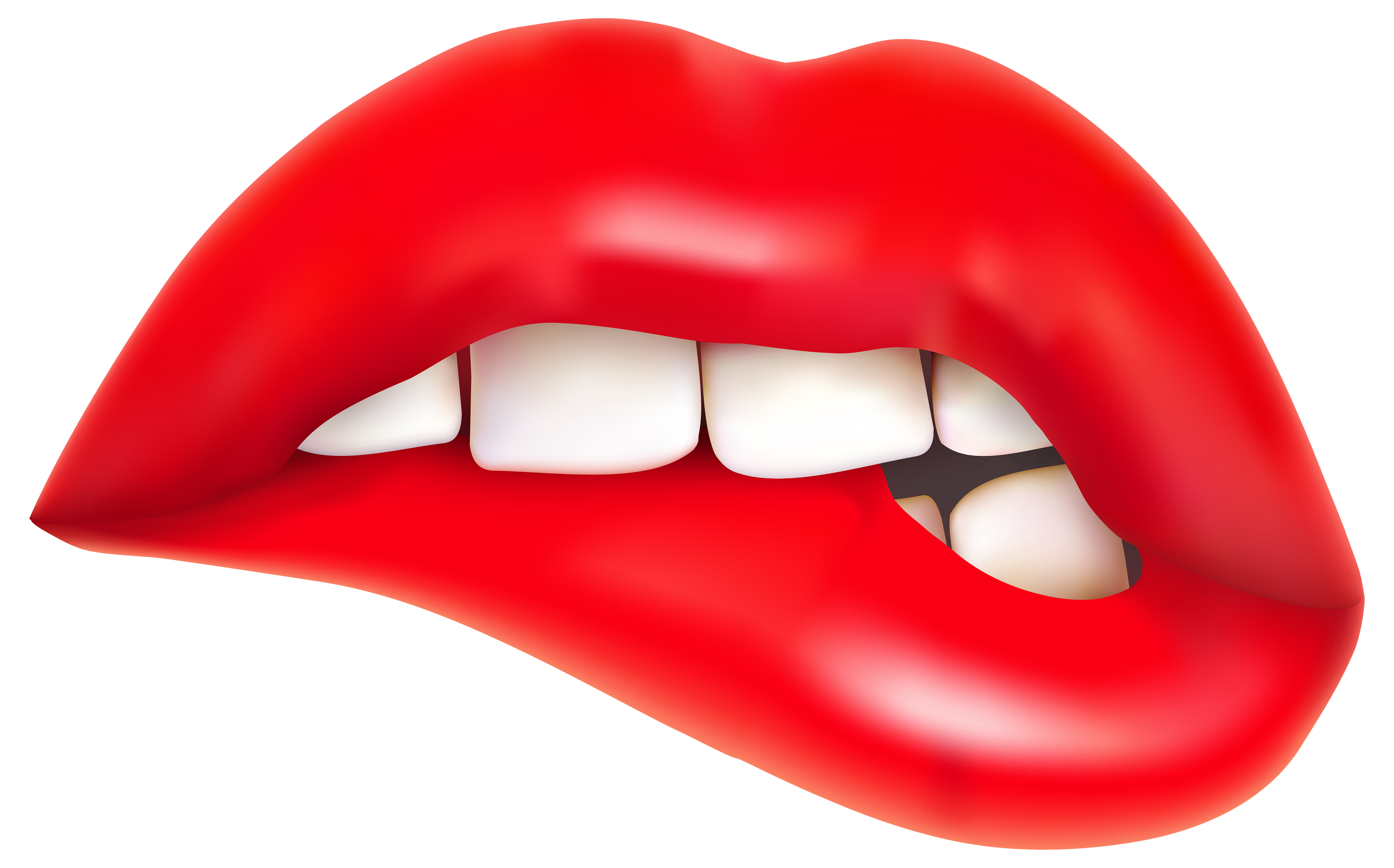 Red Lips PNG Clip Art