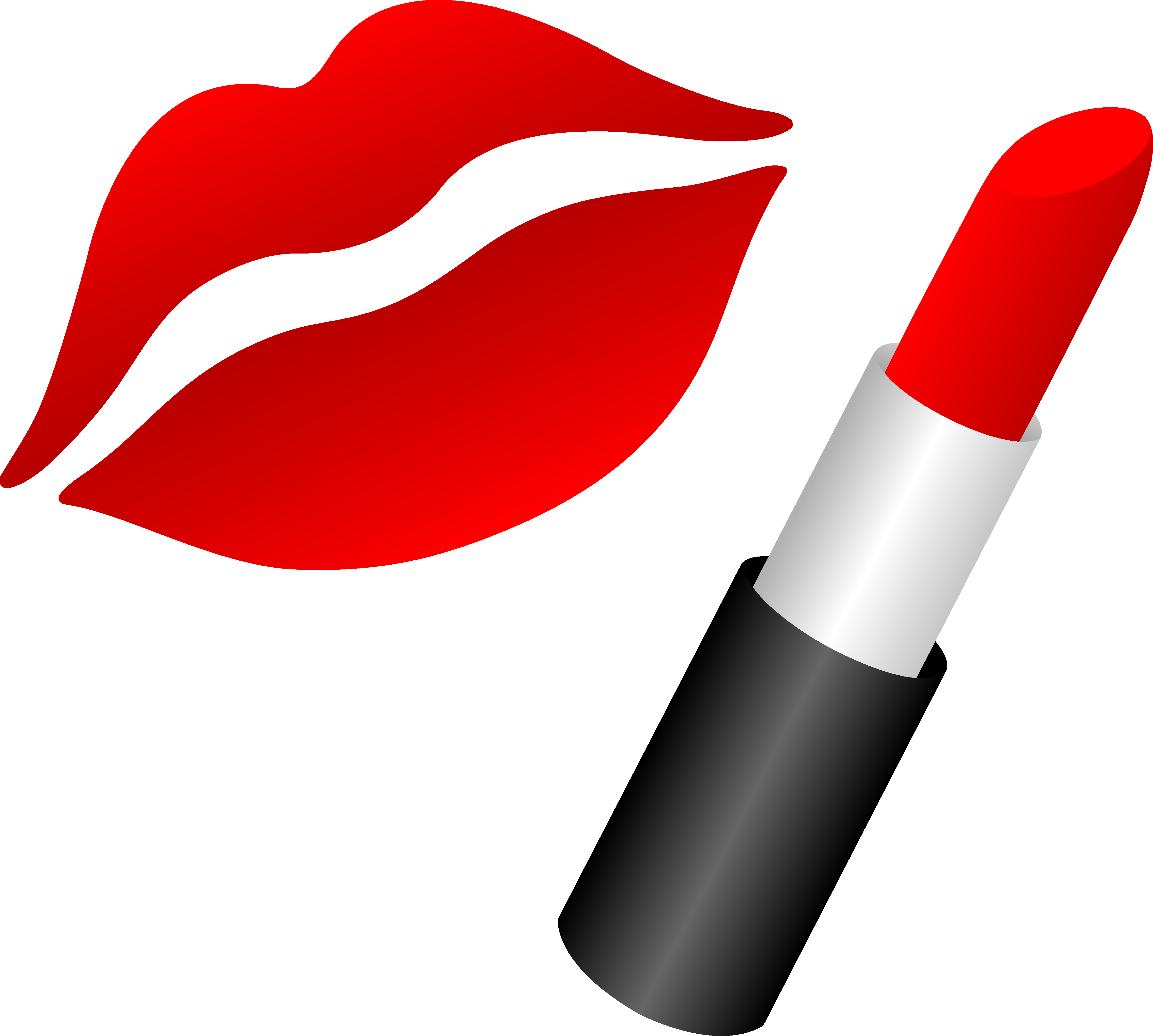 Lips With Red Lipstick - Free Clip Art | Red Lips | Pinterest | It is, Makeup and The ou0026#39;jays