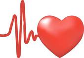 listening heartbeat; heart he - Heart Beat Clipart