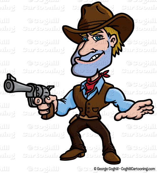 Little Cowboy Clipart Clipart - Clipart Cowboy
