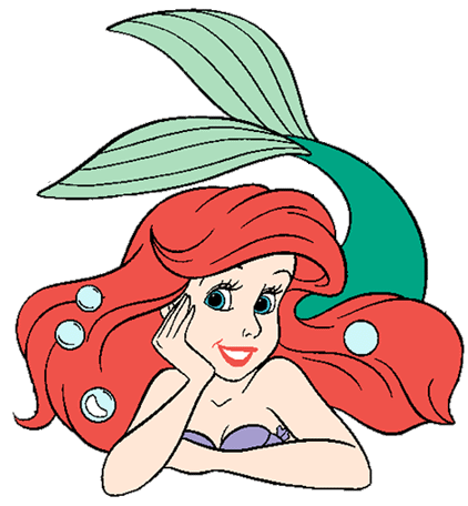 little mermaid clip art #34