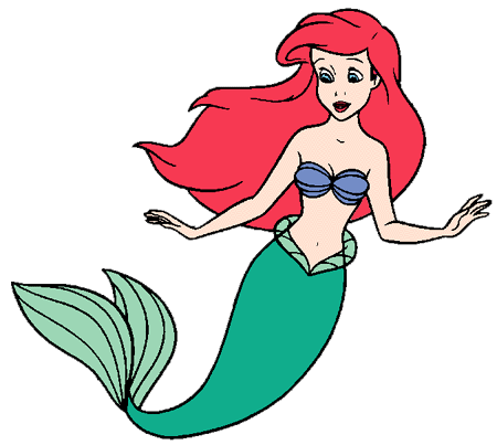 Little mermaid clipart kid - Mermaid Images Clip Art