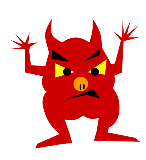 Little Red Devil Free Clip Ar - Clipart Devil