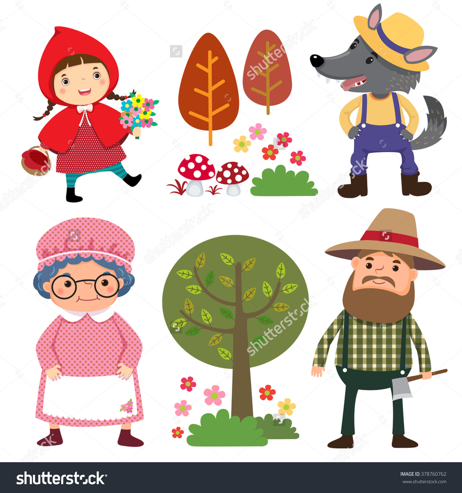 Clipart Little Red Riding Hoo