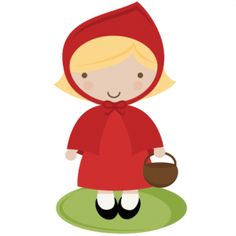 Little red riding hood clipart - ClipartFest
