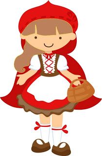 Little Red Riding Hood - Complete Kit with frames for invitations, labels for goodies,