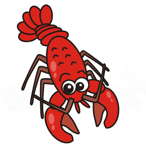 Marine Life Clipart Red Lobst