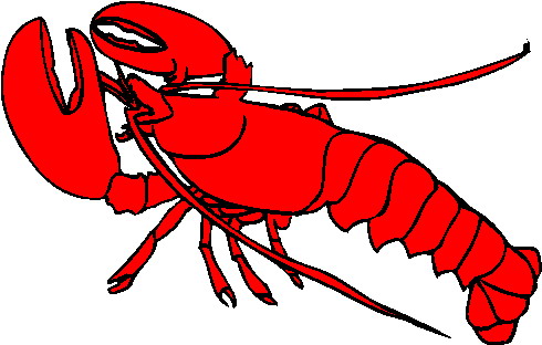 Animated lobster clipart
