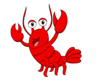 clip art lobster or crab | cl