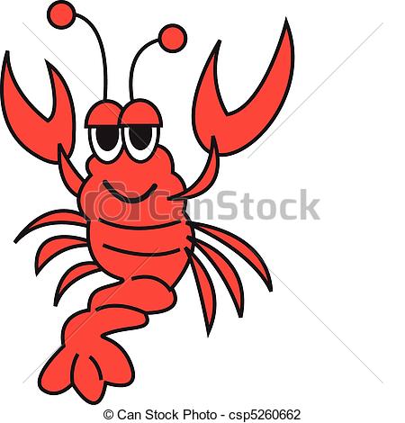 Lobster Vector Clip Art.