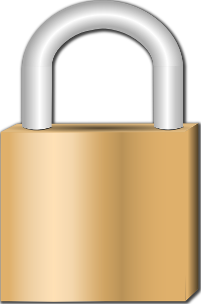Lock Clip Art At Clker Com Ve - Clipart Lock