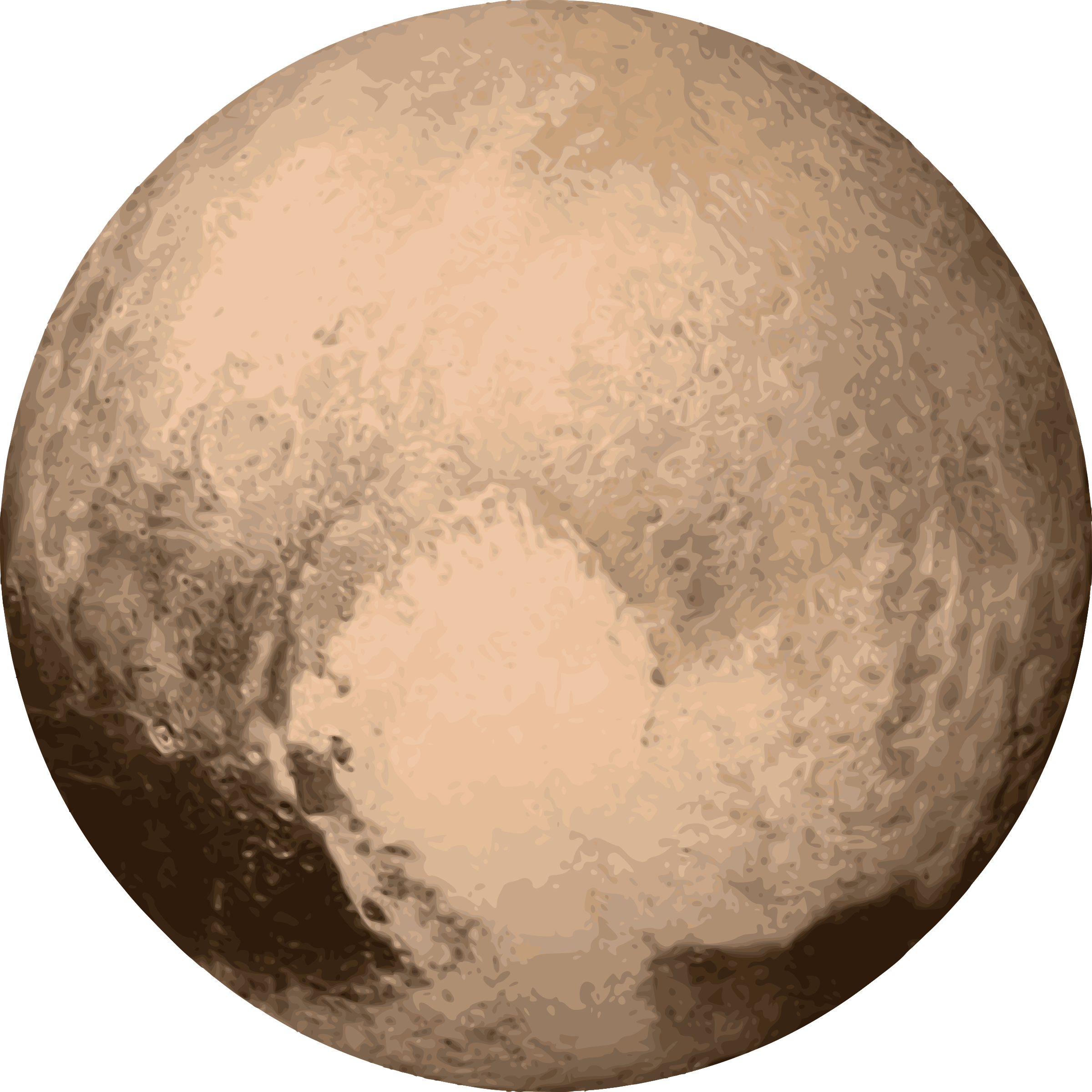 Pluto Clip Art Image. Magical