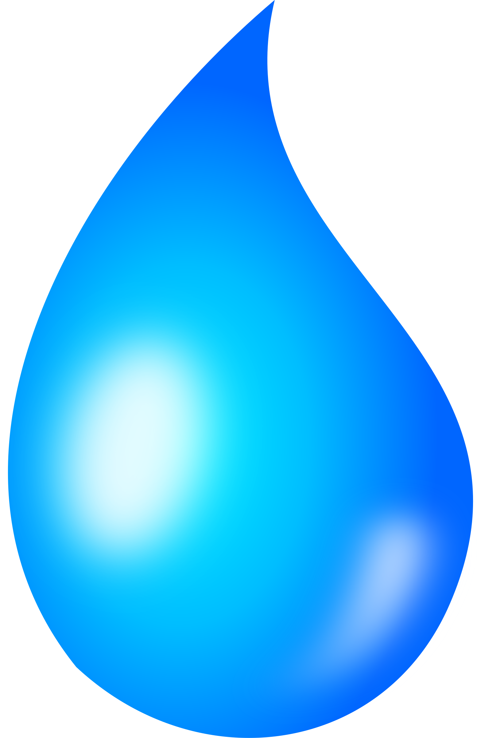 water drop clipart black and 
