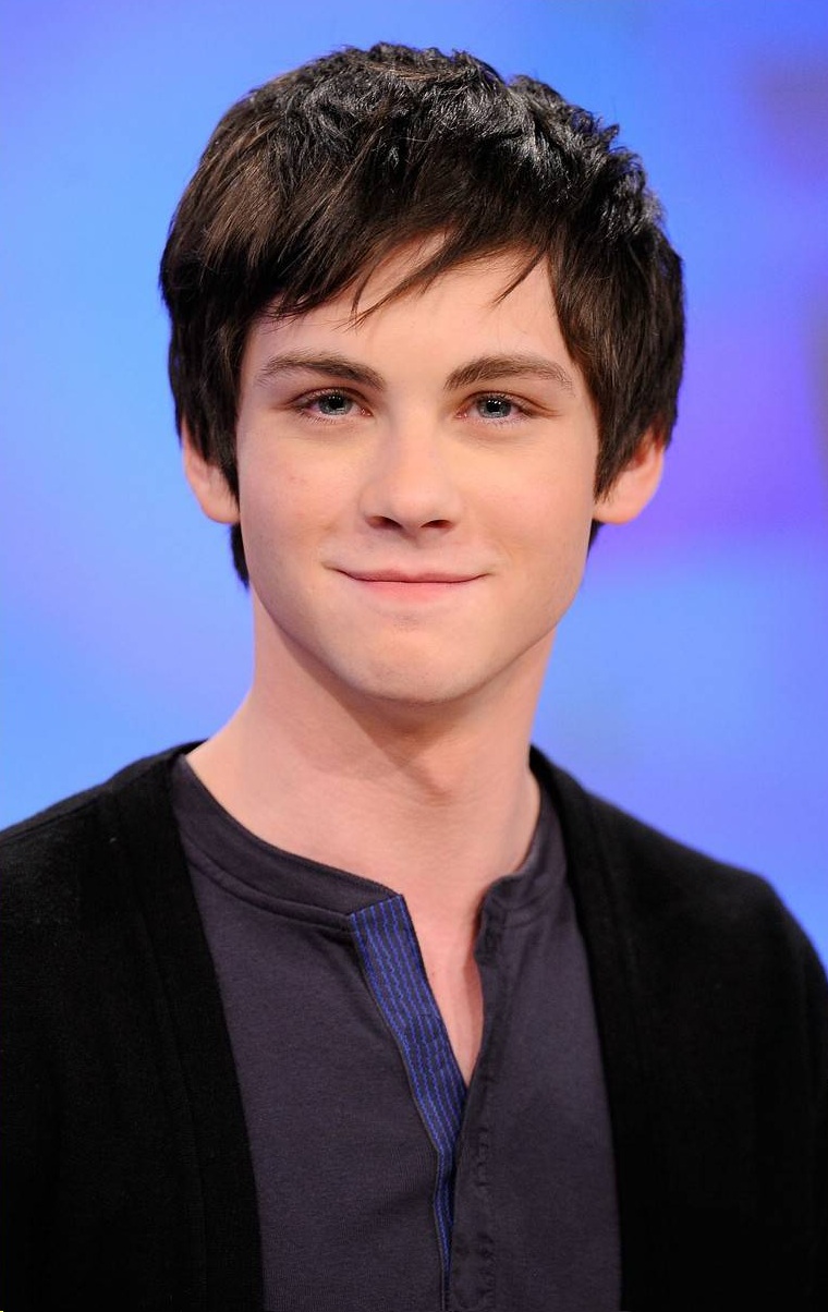 Logan Lerman FADE IN Cover Bo