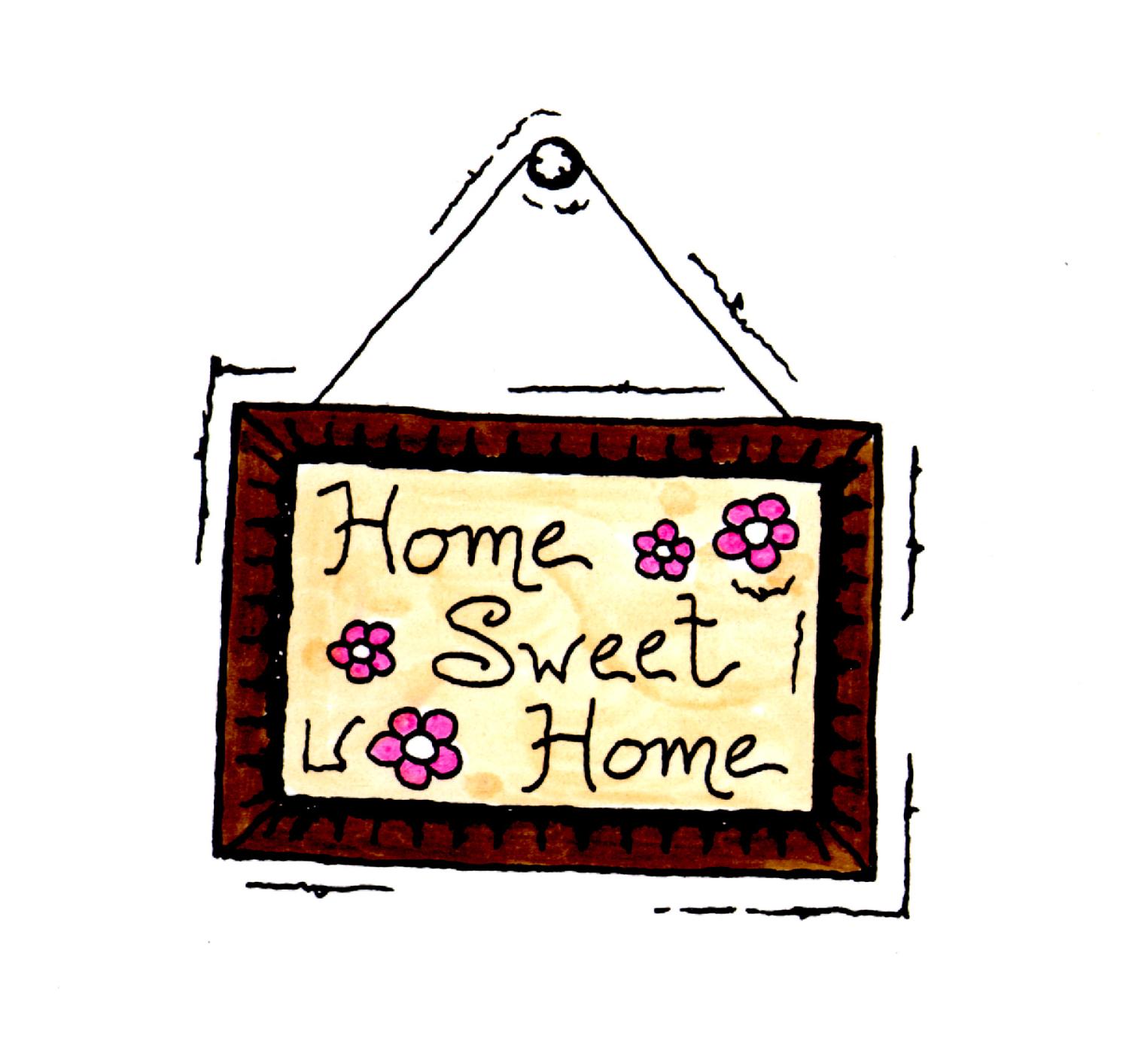 Logo Home Sweet Home Clipart - Home Sweet Home Clipart