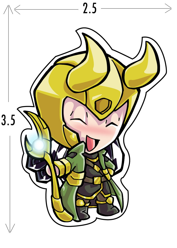 Loki Sticker - Loki Clipart
