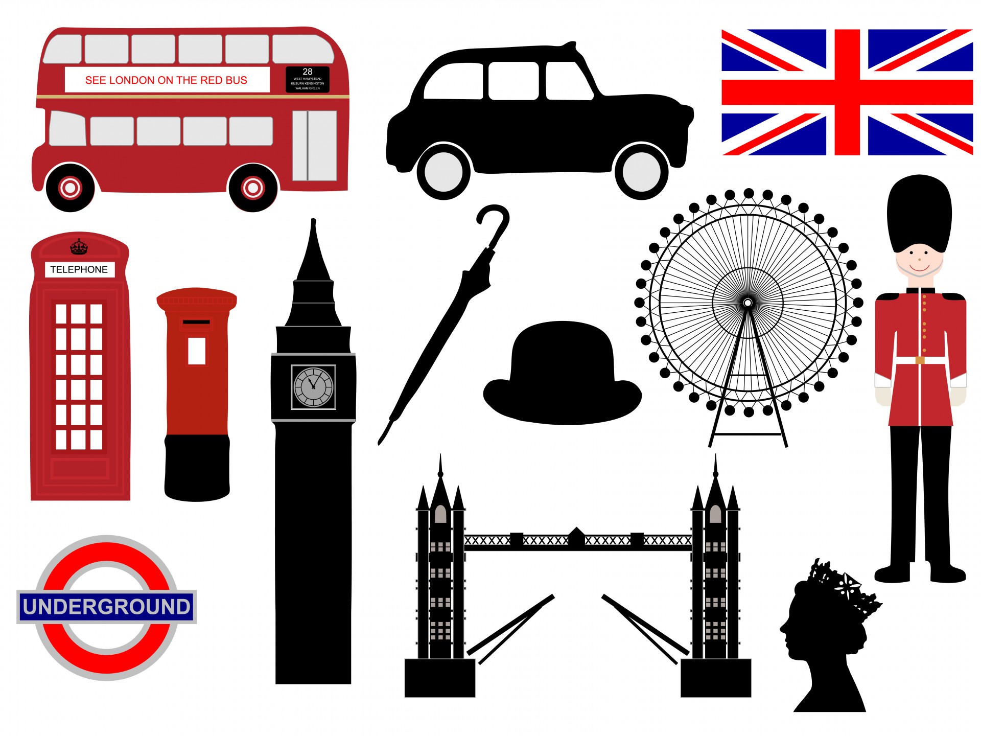 london clipart - Buscar con G