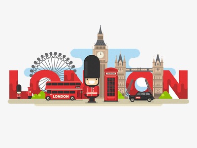 london clipart - Buscar con G