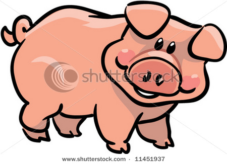 Clip Art - Clip art pigs 5341