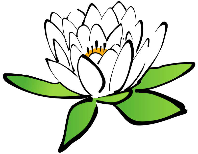 Lotus Flower - ClipArt . - Lotus Clip Art