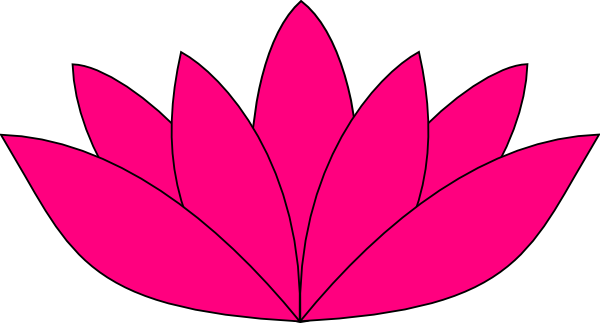 Lotus Flower Picture clip art - vector clip art online, royalty