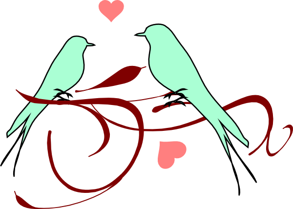 love birds clipart