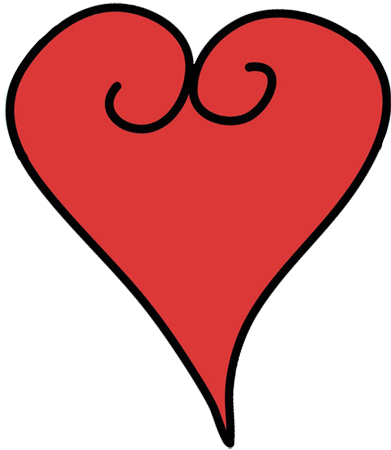 Sketchy Hearts clip art - Dow