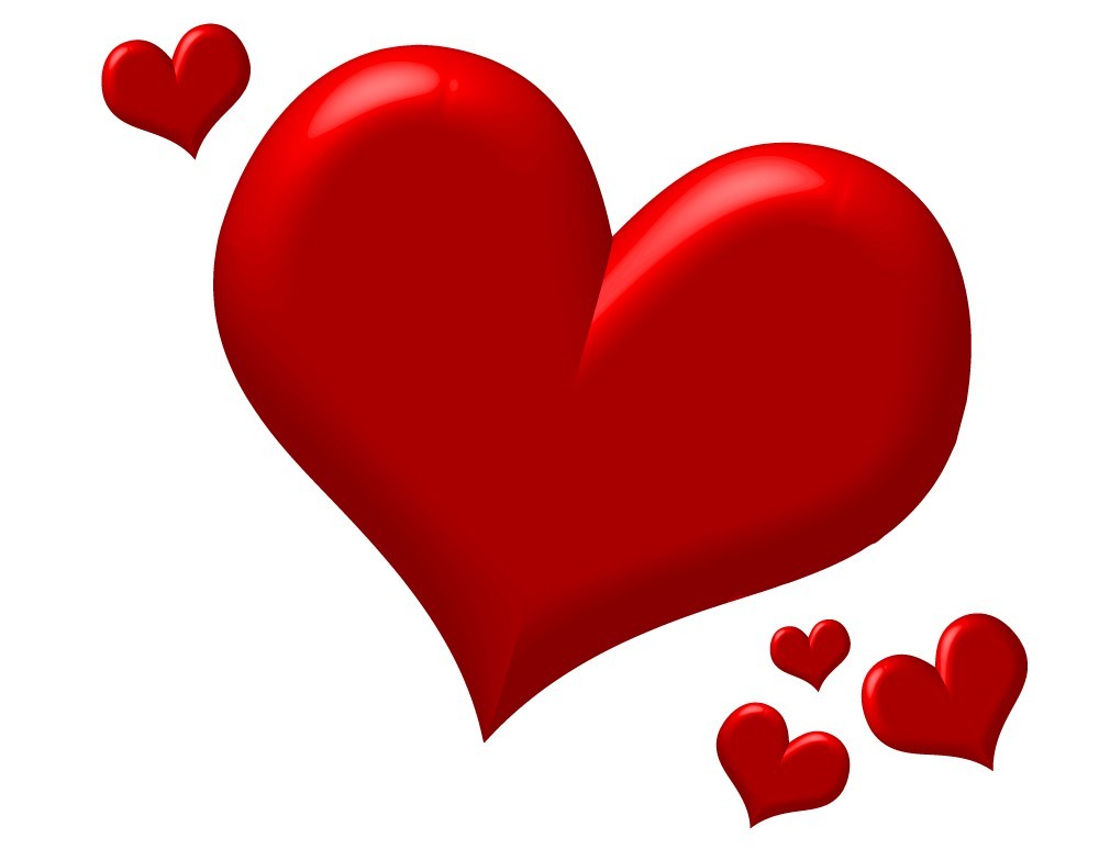 Love Hearts Clip Art u0026mid - Love Heart Clipart